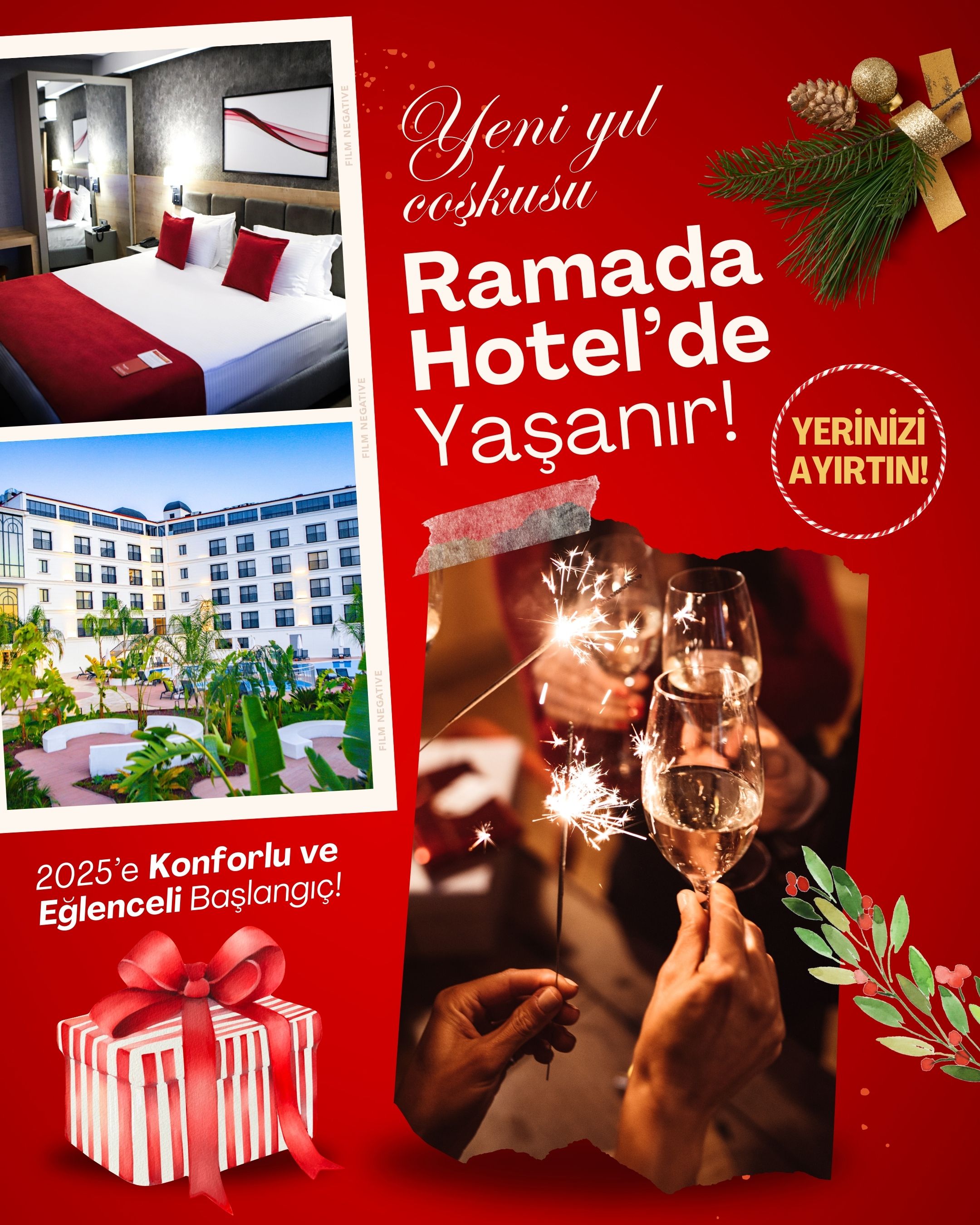 1 GECE KONAKLAMA DALAMAN RAMADA by WYNDHAM OTEL 